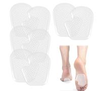 Vxiwscy Almohadillas De Gel Metatarsales Para Bailarines, 8 Unidades Protección Y Alivio Del Dolor En Metatarsio, Sesamoide Y Bola Del Pie, Adecuadas Para Hombres Y Mujeres Almohadillas Metatarsales