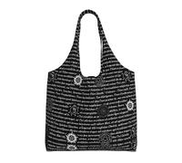 VXXNlnn Bolsas de lona con estampado de autobús escolar, bolsa grande reutilizable para compras y almacenamiento para mujeres, perfecta para la vida diaria, Inspiración sobrenatural, Talla única