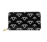 VXXNlnn Cartera de piel con estampado de cactus de acuarela, cartera larga para mujer, cartera de chequera plegable fina con tarjetero, bolsillo para monedas, Twin Peaks Owl, One Size