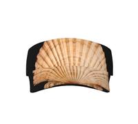 VXXNlnn Elegante gorra unisex con estampado de tiburón para adultos, con visera de protección solar, perfecta para actividades al aire libre, viajes y deportes, Concha marina, Talla única