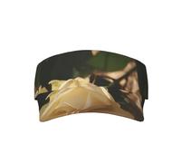 VXXNlnn Elegante gorra unisex con estampado de tiburón para adultos, con visera de protección solar, perfecta para actividades al aire libre, viajes y deportes, Rosas románticas, Talla única