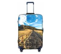 VXXNlnn Funda protectora para maleta, accesorios de viaje con estampado de Isla de Jeju, Corea, funda elástica para equipaje para viajes de negocios, White, M