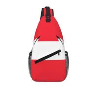 VXXNlnn Mochila unisex con diseño de bandera austriaca, ligera para senderismo y uso casual