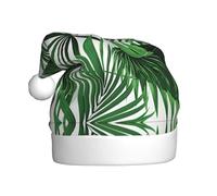 VXXNlnn Sombrero festivo de Navidad para adultos, sombrero de Papá Noel unisex con diseño de palmera, perfecto para Navidad, fiestas de vacaciones