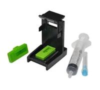 Vyawnqe Herramienta de Recarga de Tinta, Clip de Cartucho, Abrazadera de Relleno a presión, Kits de absorción DIY CISS con Agujas de 10ML compatibles con impresoras(1 Set)