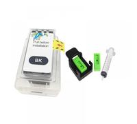 Vyawnqe Kit de Recarga de Tinta Compatible para MG3522 MG3122 MG3620 MG3520 MG4220 Impresoras Funciona con Einkshop PG240 CL241 PG-240 CL-241 240XL 241XL Cartuchos(BK con Herramienta)