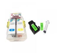 Vyawnqe Kit de Recarga de Tinta Compatible para MG3522 MG3122 MG3620 MG3520 MG4220 Impresoras Funciona con Einkshop PG240 CL241 PG-240 CL-241 240XL 241XL Cartuchos(C con Herramienta)