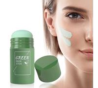 VYIBPDY 1 pieza de té verde para puntos negros, mascarilla facial, para la limpieza del acné, eliminación profunda de puntos negros, hidratación de la piel