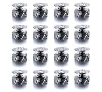 VYIBPDY 16PC Crampones para Botas Crampones de Acero Inoxidable Antideslizantes para Escalada Crampones de Hielo Resistentes Crampones de Nieve Usados para Senderismo Senderismo Invierno Camping