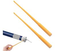 VYIBPDY 2 Piezas Motor para estores enrollables, Tubo Redondo de 21cm para persianas y estores, Motores para automatizar estores, Mecanismo con Interruptor, persiana electrica Interior.