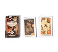 VYIBPDY 52 fotos baraja Tarot, Tarot Cartas,Cartas del Tarot,cartas tarot principiantes,Carta del Tarot del Zorro y las Plantas-woodland wardens