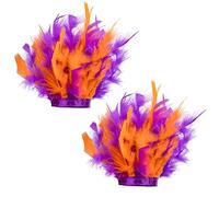 Vynetra 1 par de pulseras de Halloween con lazos de cinta, pulseras para cosplay