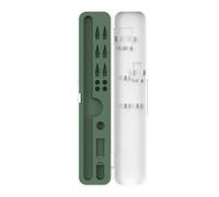 Vynetra Contenedor de almacenamiento duradero para lápices de 1/2/3, accesorios para bolígrafos digitales, incluyendo adaptadores de puntas y soporte para cables de carga, caja de accesorios anticaída