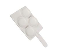 Vynetra Detectores veterinarios de mastitis con 4 compartimentos, capacidad de 35 ml, construcción estable para equipos de prueba de mastitis de vacas lecheras