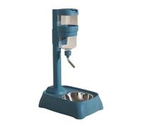 Vynetra Dispensador de agua y alimentos para mascotas, altura ajustable para uso doméstico, suministros de alimentación colgantes, fuentes de agua