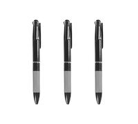 Vynetra Juego de 3/5/10 bolígrafos multicolor de 3 colores en 1 para anotar diarios, bolígrafos retráctiles para escuela, oficina, juego de bolígrafos de colores multifuncionales