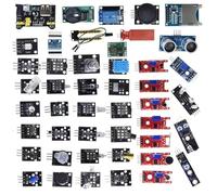Vynetra Juego de sensores inteligentes 16 en 1 para automatización robótica, placas de desarrollo meteorológico, iniciador de sensores