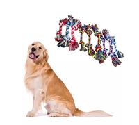 Vynetra Juguete de cuerda para perro, para dentición de cachorros, juguete interactivo para tirar de la guerra para razas pequeñas, masticar para aburrimiento