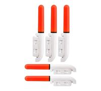 Vynetra Luz de alerta de pesca con señales de campanas universales, compatibilidad de caña de pescar para día y noche, camping, pesca, con alertas de sonido