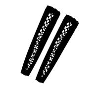 Vynetra Mangas elásticas para los brazos para actuaciones artísticas, ropa cómoda con lentejuelas brillantes para fiestas, reuniones, Manga de red de pesca, Talla única