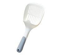 Vynetra Mango de pala grande para arena para recoger fácilmente, 2 tamaños de ranuras de tamizado para cualquier tipo de arena