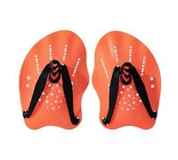 Vynetra Paletas de mano altas con hidrofóbico y ajustable para una mejor eficiencia de entrenamiento de natación, palas de natación universales para varios grupos de edad, correas ajustables