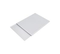 Vynetra Paquete de 2 bandejas de aluminio anodizado para galletas, 35 x 25 cm, antiadherente, portátil, resistente al óxido, para pasteles Napoleón, distribución rápida de calor
