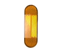 Vynetra Reflectores adhesivos adhesivos para bicicleta de cross, camión, advertencia nocturna, ciclismo, esencial, resistente a la intemperie