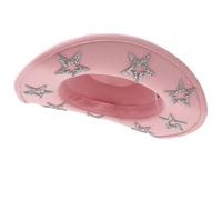 Vynetra Sombrero de vaquera para despedida de soltera, sombrero de novia, sombrero de fedoras, encantador, despedida de soltera, vaquera, niña, carnaval, fiesta, sesiones de fotos, sol