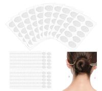 VYNZOR 600 Piezas Pegatinas Orejas para Pendientes Pesados,pegatinas para orejas,Parches de Apoyo para lóbulos de Oreja, Protectores Invisibles para Lóbulos Pendientes, Ear Lobe Support Patches