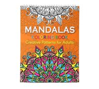 VYNZOR Libro Mandalas Colorear Adultos | Cuadernos Mandalas Adultos y Niños | Mandalas para Colorear en Tamaño A4 | Papel Premium Encuadernación Espiral,20 hojas