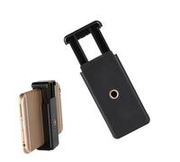 VYNZOR Soporte Móvil para Trípode, Adaptador Universal con Roscado de 1/4 de Pulgada, Pinza Ajustable, con Almohadillas Antideslizantes para Samsung e iPhone