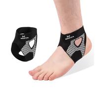 Vyranut Tobillera Deportiva 2 Piezas - Soporte Elástico de Tobillo en Nylon Transpirable con Doble Banda Ajustable en U - Unisex, Ideal para Correr, Fútbol, Fitness, Senderismo(M)