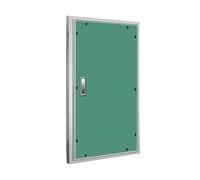 Vyrata Puerta de Inspección Puerta de inspección oculta con marco de aleación de aluminio y panel de acceso de yeso, montaje empotrado, resistente al agua.(30x56in(760x1420mm))