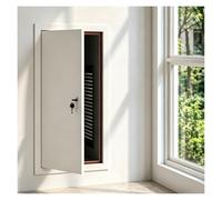 Vyrata Puerta de Inspección Trampillas de Acceso for Exteriores, Puertas Decorativas Personalizadas, Puerta de inspección de Pared pintable de Montaje Empotrado, for el hogar(20x32inch)