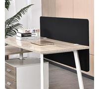 Vyrata Separador de Escritorio acústico Panel de privacidad Debajo del Escritorio, Divisor de Pared del Panel de privacidad del cubículo, Panel de privacidad del Escritorio(Black,Length 33 Inch)