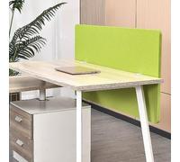 Vyrata Separador de Escritorio acústico Panel de privacidad Debajo del Escritorio, Divisor de Pared del Panel de privacidad del cubículo, Panel de privacidad del Escritorio(Green,Length 33 Inch)