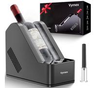 Vyrnex Enfriador de Vino con Abridor Portátil para Una Botella (750 ml) de Vino o Champán, Mantiene el Frío Hasta 24 Horas, Enfriador Personalizado para Fiestas