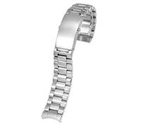 VYSLZ Correa de reloj de acero inoxidable de 20 mm 316L para oxterster 300 Speedmaster Planet Planet Ocean Watch Band Men Bracel(3 plant Silver,18mm)