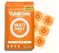 VytaDose Parches múltiples diarios para mujer, soporte después de la fiesta, soporte energético tópico, belleza, cabello, piel y uñas, vegano, resistente al agua, agradable a la piel sensible, 30