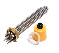 VYUHAksZ Elemento Calefactor de Resistencia de inmersión for Calentador de Caldera 220V/380V 3KW/4.5KW/6KW/9KW/12KW(220V_230L 4.5KW 201SS)