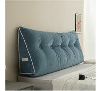 VYUJHNBG Almohada De Cabecera Triangular - Cojín De Bolas Gemelas para La Cama Y El Sofá - Almohada De Descanso De Soporte Trasero Rojo para Sentarse En La Cama del Día