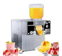 VYUJHNBG Máquina de Hielo Comercial Pro Snowflake, 132 lbs/24h, enfriamiento instantáneo en 3 Segundos. Ideal para cafeterías, Bares de postres y Horas Pico.