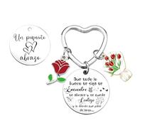 VZIUYTRE Regalo Amigos, llaveros de amistad,Regalo Amiga,Llaveros Para Amigas,Hermanas Llaveros,Tu Mejor Amiga Regalo, Amigas Regalos de Cumpleaños,Regalo Graduación,Regalo Amigas Navidad (2)