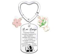 VZIUYTRE Regalo Amigos, llaveros de amistad,Regalo Amiga,Llaveros Para Amigas,Hermanas Llaveros,Tu Mejor Amiga Regalo, Amigas Regalos de Cumpleaños,Regalo Graduación,Regalo Amigas Navidad (1)