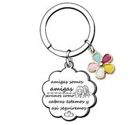 VZIUYTRE Regalo de buenos amigos Regalo Amiga Llaveros para Amigas y Hermanas Llaveros para Tu Mejor Amiga regalos de cumpleaños Regalo Graduación Regalo Navidad (1)