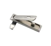 VZJIUOJW Cerradura Colgante de Acero Inoxidable 304 for Caja distribución Comercial, Control cinet, Equipo maquinaria Industrial, Cerradura Plana, 1 Uds