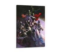VZRSQZK Póster de Frank Frazetta de los siete romanos, pintura decorativa, lienzo, pósteres de pared e impresión artística moderna para decoración de dormitorio familiar, 20 x 30 cm