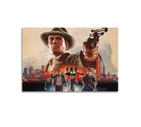 VZRSQZK Póster de Game Mafia 2, pintura decorativa, lienzo, pósteres de pared e impresión artística moderna para decoración de dormitorio familiar, 20 x 30 cm
