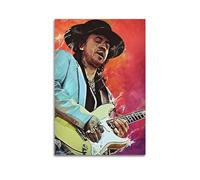VZRSQZK Póster de guitarrista Stevie Ray Vaughn, pintura decorativa, póster de pared e imagen artística impresa moderna para dormitorio familiar, pósteres de decoración de dormitorio de 24 x 36